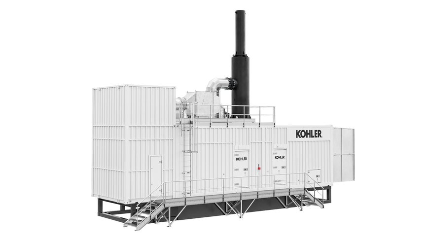 Kohler launches a range of power optimised design solutions to enable walk-in access to high-power gen sets